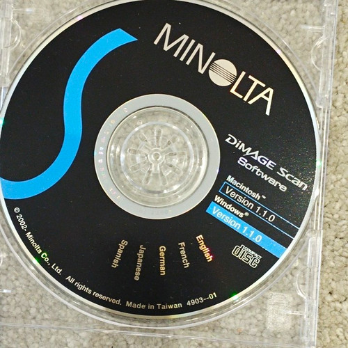 Minolta dimage scan - dimage,