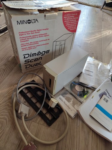 Minolta dimage scan - dual, dia
