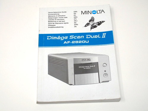 Minolta dimage scan dual - minolta,