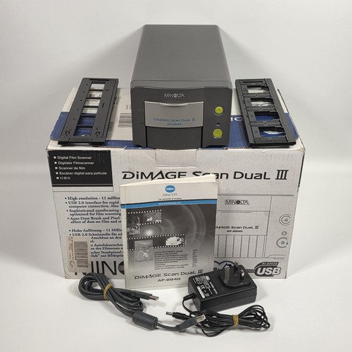 Minolta dimage scan dual iii - dimage,