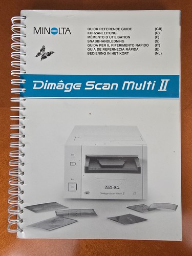 Minolta dimage scan multi - scan,